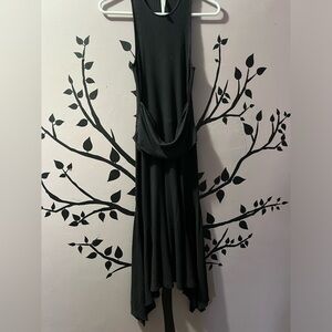 Anthropology Black Knit Long Dress Women’s Size Small